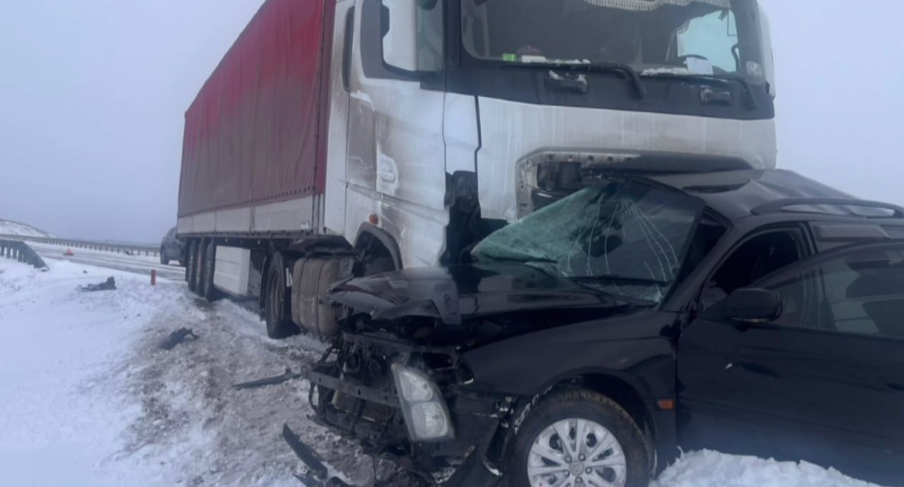 Два человека погибли в ДТП с фурой на трассе Амур в Забайкалье Авария произошла вчера днём на федеральной трассе Р 297 Амур в Шилкинском округе Столкнулись большегрузный автомобиль и легковая Тойота Калдина В результате аварии погибли водитель и пассажирка легкового автомобиля В настоящее время на месте работают сотрудники полиции которые устанавливают все обстоятельства и причины случившегося   zabnews ru l 65511   Подписаться в MAX