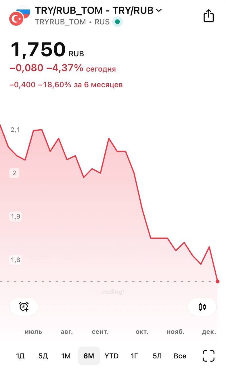 Турецкая лира рухнула до 1 7 рубля это исторический минимум ecotopor