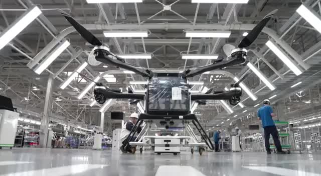 Китай запускает массовое производство персональных летательных аппаратов