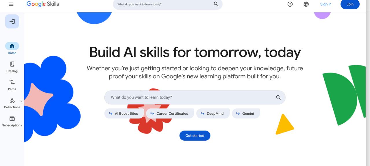 Google запустил Skills открытую платформу для развития навыков работы с ИИ На платформе представлено почти 3000 курсов лабораторных и практических треков охватывающих темы от основ python и машинного обучения до продвинутого MLOps Vertex AI Gemini и Prompt Design Чему можно научиться Встроить генеративный ИИ в свой дата пайплайн Научиться деплоить и обслуживать модели Создать собственное приложение с Gemini и Streamlit Пройти обучение с наставниками или в сообществе Google Cloud Innovators Разные уровни от новичков до тимлидов По завершении даже выдают сертификаты которые можно добавить в резюме и на LinkedIn Начать учиться www skills google Каталог курсов www skills google catalog ai machinelearning big data googel ai freecourse
