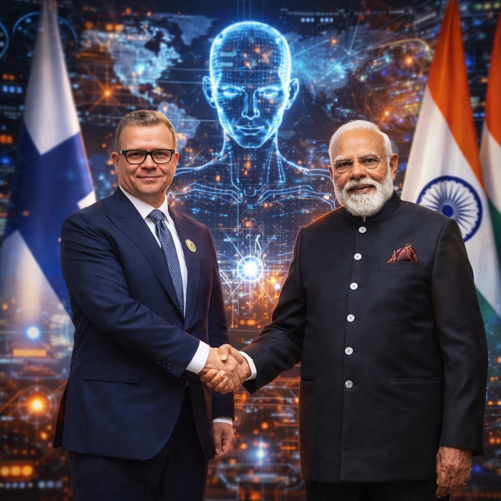 Премьер министр Финляндии посетит саммит по искусственному интеллекту Петтери Орпо приехал с визитом в Индию где сначала встретился с Нарендрой Моди а сегодня примет участие в мероприятии где будут обсуждать текущее состояние и перспективы ИИ в том числе международно правовое регулирование Правда добиться какого то общего понимания темы вряд ли удастся учитывая стремление Запада к милитаризации ИИ Свою встречу с хозяином мероприятия Орпо охарактеризовал как очень позитивную однако не уточнил какие именно темы были на повестке обсуждения Впрочем украинской темы там скорее всего не было иначе политик раструбил бы об этом на каждом углу Своего интеллекта у финнов нет так хоть на индуственный искусственный посмотрят ТЕХНОЛОГИИ Колючий Телеграм  Колючий Дзен Youtube