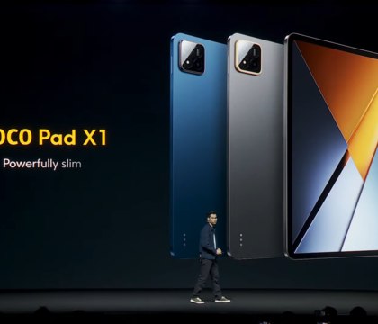 POCO представила планшеты Pad X1 и Pad M1 POCO во время презентации смартфонов F8 также объявила о выпуске новых планшетов Pad X1 и Pad M1 Как и ожидалось POCO Pad X1 это ребрендинг Xiaomi Pad 7 Планшет выпускается в голубой и серой расцветках Корпус выполнен из алюминия Толщина устройства всего 6 18 мм