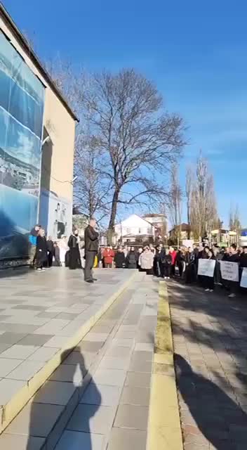 Протест жителей Джубги против нового генерального плана застройки