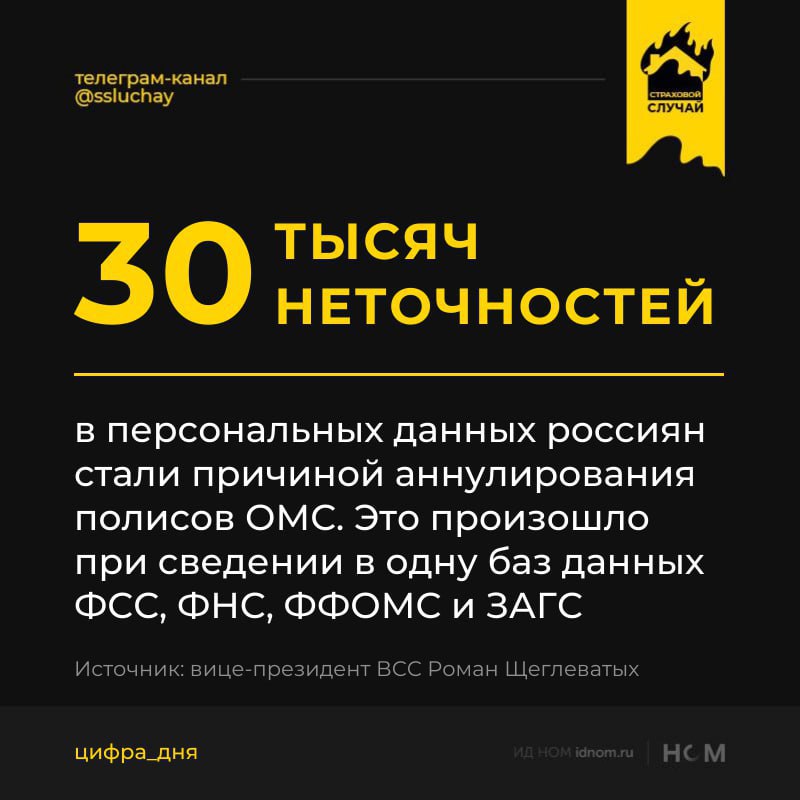 Данные о неточностях собирали в том числе страховщики. 30 тыс. — это сколько собрали и передали ФФОМС, уточнил Щеглеватых. Сейчас, с его слов, также периодически возникают аналогичные ситуации, но уже не в тех масштабах. Если вы столкнулись с подобным, запоминайте: Что надо сделать застрахованному лицу при возникновении проблемных ситуаций с полисным обеспечением и с получением медпомощи? В первую очередь обратиться в свою СМО, которую он выбрал и у которой все механизмы решения вопроса уже отработаны, уверяет он. Ведь со слов Щелеватых, только за прошлый год страховщики дали минимум 11 миллионов таких консультаций: На данный момент страховые организации осуществляют не только консультирование застрахованных лиц по таким вопросам, но и непосредственное содействие в решении проблем, в том числе совместно с Федеральным фондом ОМС. Страховой случай