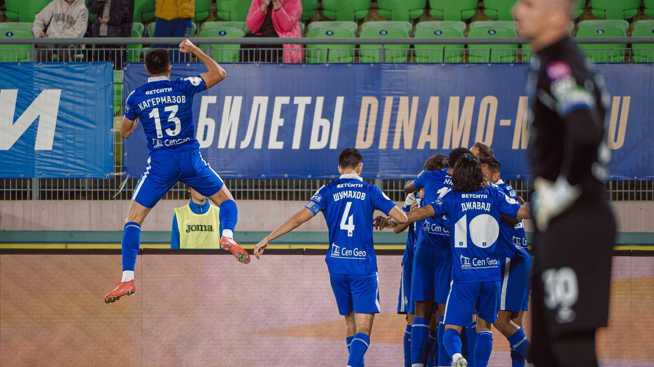 Голы Мрезига и Мубарика победные эмоции и командная работа всё в нашем в обзоре матча ДинамоКрыльяСоветов YOUTUBE ВК ВИДЕО dinmx