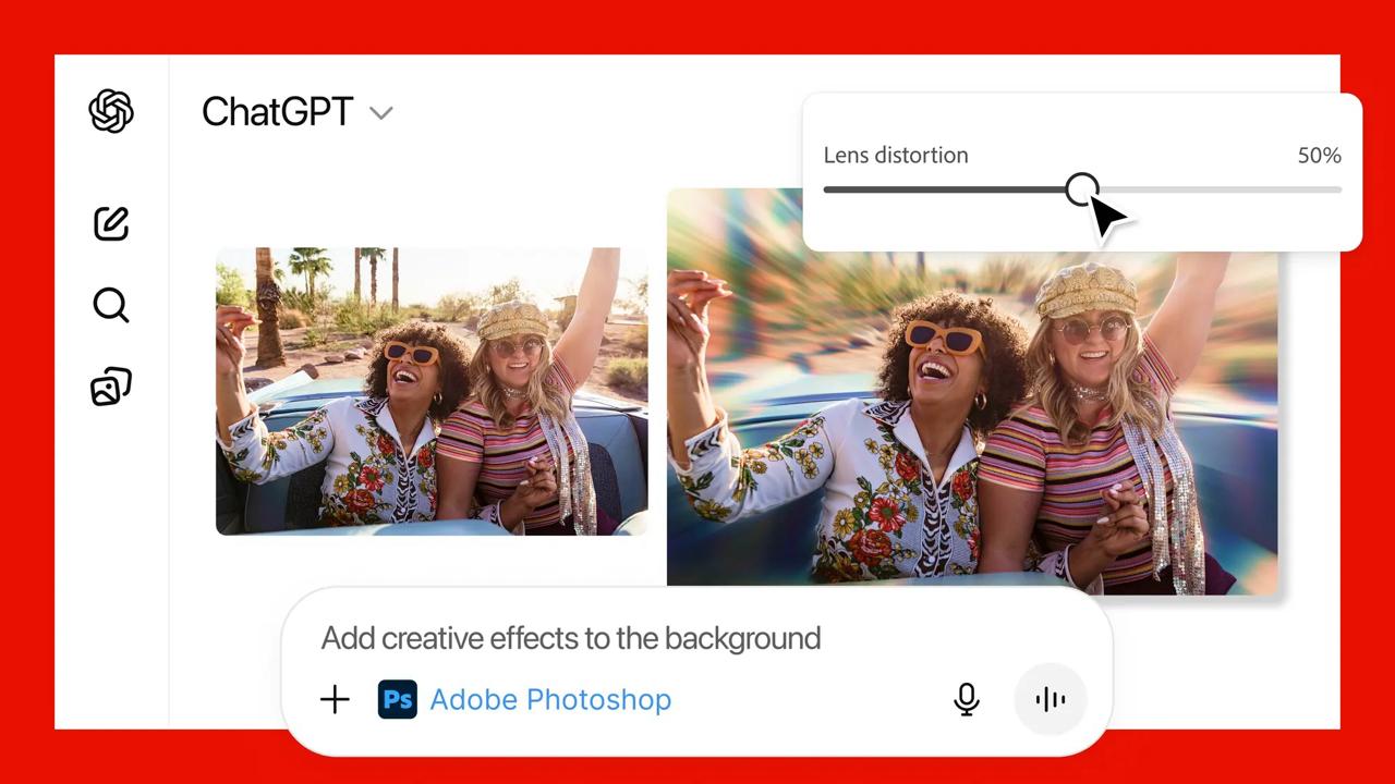 Дизайнеры крепитесь Adobe Photoshop встроили в ChatGPT Начиная с сегодняшнего дня многие функции Adobe Photoshop Adobe Acrobat и Adobe Express доступны для непосредственного использования в ChatGPT что позволяет редактировать фотографии преобразовывать PDF документы создавать приглашения на мероприятия и многое другое с помощью диалоговых подсказок После подключения соответствующих приложений пользователям станут доступны подсказки по типу добавить креативные эффекты к фону или создать приглашение на танцевальную вечеринку Согласно пресс релизу Adobe юзеры смогут легко редактировать и улучшать изображения с помощью Adobe Photoshop Например корректировать определенную часть изображения точно настраивать параметры яркости контраста и экспозиции и применять креативные эффекты такие как Глитч и Свечение И всё это с сохранением качества изображения Также можно создавать проекты с помощью Adobe Express выбирать элементы из обширной библиотеки профессиональных дизайнов шрифтов и прочего Есть возможность добавить текст заменить изображения анимировать картинку и внести другие изменения прямо в чате без необходимости переключаться на другое приложение Подключить приложения к ChatGPT можно в разделе Настройки Приложения и коннекторы ChatGPT также может автоматически отображать приложения если вы используете запрос например Adobe Photoshop помогите мне размыть фон этого изображения или Adobe Acrobat помогите мне отредактировать этот PDF файл Интеграция приложений Adobe доступна всем пользователям ChatGPT по всему миру бесплатно на сайте и в приложении для iPhone iPad и Mac iguides