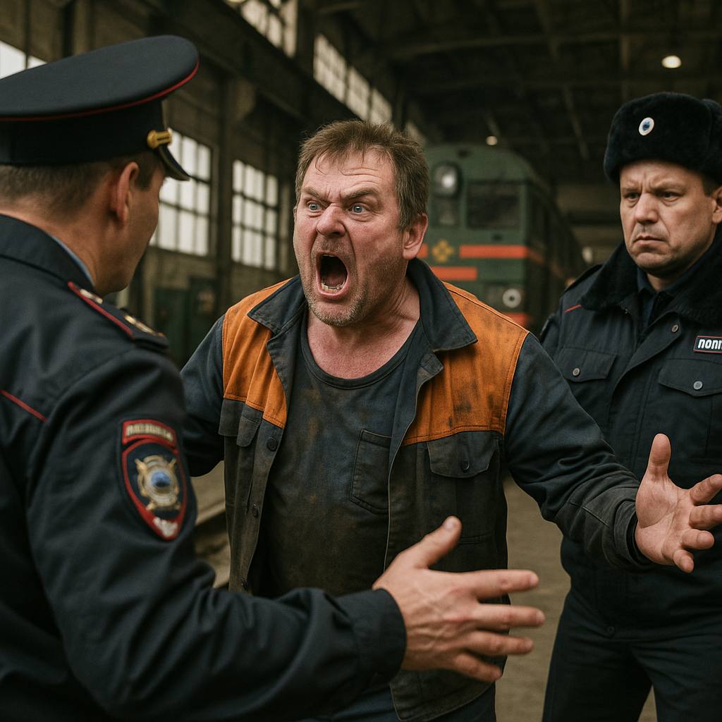 В Уссурийске пьяный работник устроил дебош в локомотивном депо  В Уссурийске сотрудник локомотивного депо устроил настоящий скандал прямо во время смены: пьяный мужчина кричал на коллег, нарушал порядок и не стеснялся в выражениях. Транспортной полиции пришлось его усмирять.  «Выступление мастера» обернулось штрафом и увольнением — работодатель не оценил «перформанс».     / Реклама