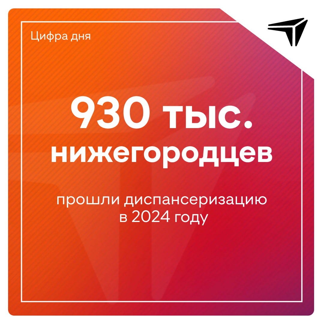 Своевременные медосмотры предупреждают развитие многих заболеваний. Всё больше нижегородцев доверяют врачам и проходят первичную диспансеризацию в поликлиниках.     В 2024 году профилактические мероприятия прошли около 930 тысяч жителей региона. Это почти на 100 тысяч больше, чем годом ранее.   «Медицинская профилактика — ключевой элемент охраны здоровья граждан. Важно понимать, что каждая вовремя обнаруженная болезнь — это шанс на спасение человека, на его дальнейшую здоровую жизнь», — напомнила министр здравоохранения региона Галина Михайлова.  ℹ  В прошлом году в регионе впервые выявили почти 670 тысяч случаев хронических неинфекционных заболеваний, в том числе 483 тысячи случаев заболеваний сердечно-сосудистой системы и 7 тысяч – онкологии.    Граждане в возрасте от 18 до 39 лет проходят диспансеризацию раз в три года, а профосмотр — каждый год. Для лиц старше 40 лет предусмотрена ежегодная диспансеризация. Все процедуры бесплатны, а работодатель обязан дать в этих целях «свободный» оплачиваемый день.    Для жителей отдалённых поселений работают «Поезда здоровья». С 2018 года еженедельно сразу 5 медицинских бригад выезжают в районы области. В каждом диагностическом модуле работает группа специалистов разных профилей — от кардиолога до офтальмолога. В 2023 году начал работу первый детский «Поезд здоровья»