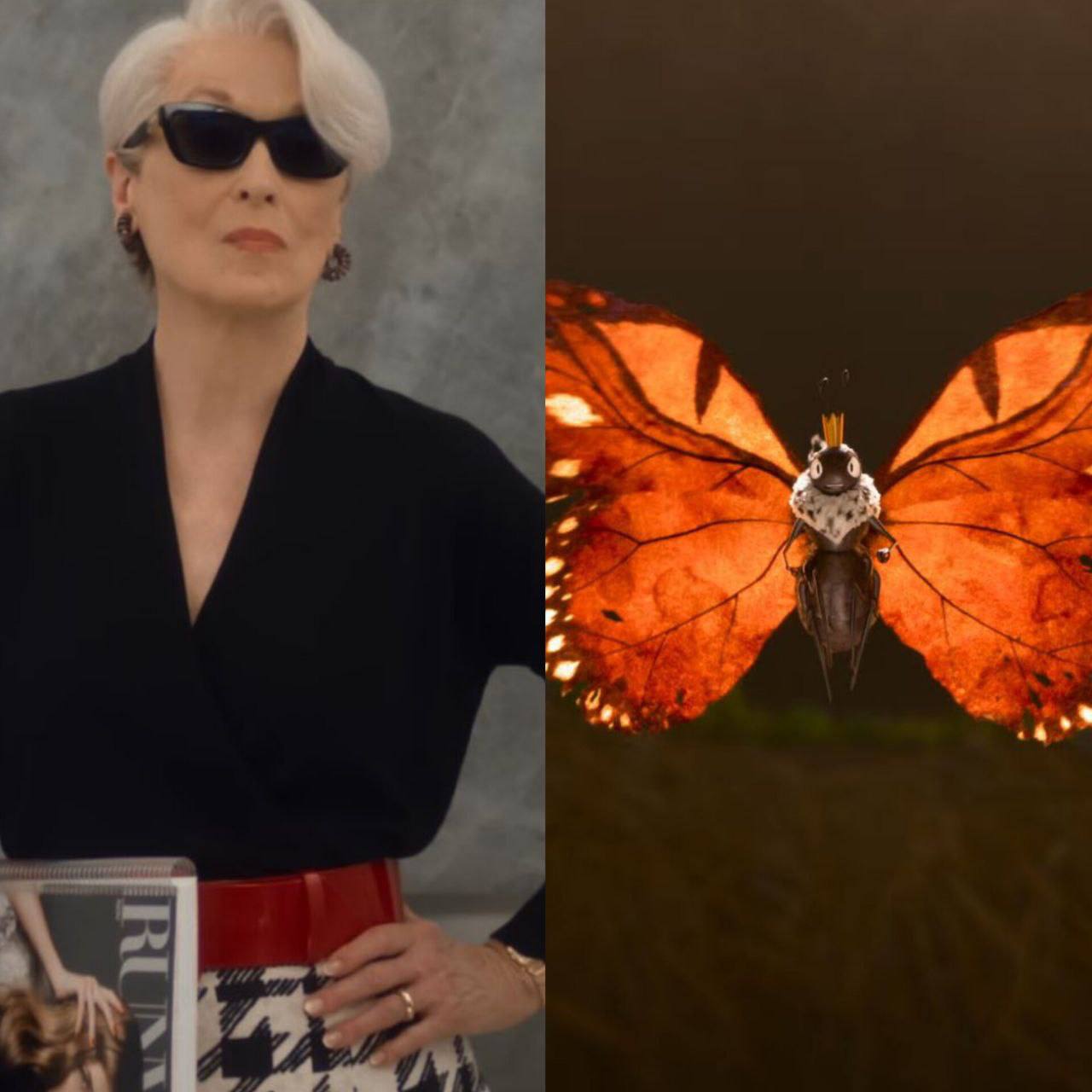 Мерил Стрип присоединилась к актёрскому составу озвучки мультсериала Pixar Прыгуны в роли Королевы насекомых В кинотеатрах с 6 марта 2026 года ДомЗнаменитостей