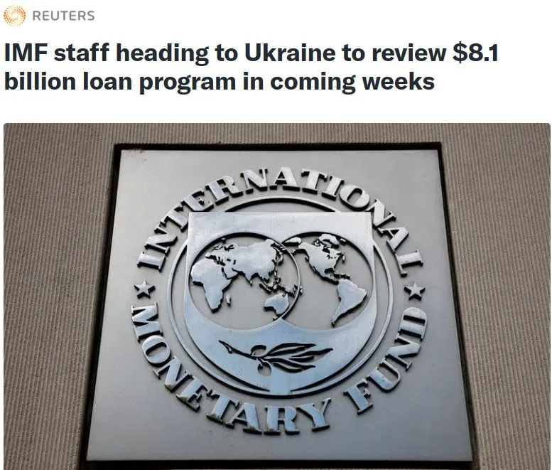 Сотрудники МВФ отправятся в Украину в ближайшие недели для проверки выполнения условий кредитной программы на 8 1 млрд сообщает Reuters В ближайшие недели миссия МВФ посетит Украину чтобы проверить выполнение реформ и расширение налоговой базы по новой кредитной программе на 8 1 млрд одобренной в феврале формальный обзор намечен на июнь По словам представительницы МВФ Джули Козак Украине необходимо мобилизовать больше внутреннего финансирования для покрытия очень значительных потребностей наряду с внешней поддержкой с 2022 года Власти должны расширить налоговую базу и вывести часть теневой экономики оцениваемой примерно в 45 ВВП в формальный сектор При этом Украина как отмечает издание с трудом продвигает уже согласованные с МВФ законопроекты об обложении налогами недорогих зарубежных посылок и о введении НДС для самозанятых ФОПов Напомним из всех налоговых законов которые требует МВФ пока примят только один о продлении действия 5 военного сбора на время после окончания военного положения Сайт Страна X Twitter Прислать новость фото видео Реклама на канале Помощь