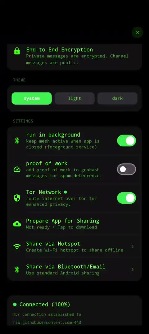 BitChat внедряет возможность офлайн-установки через QR-код и Wi-Fi