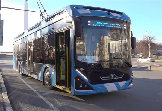 В Ульяновске начинается тестирование второго троллейбуса с автономным ходом пермского Адмирала