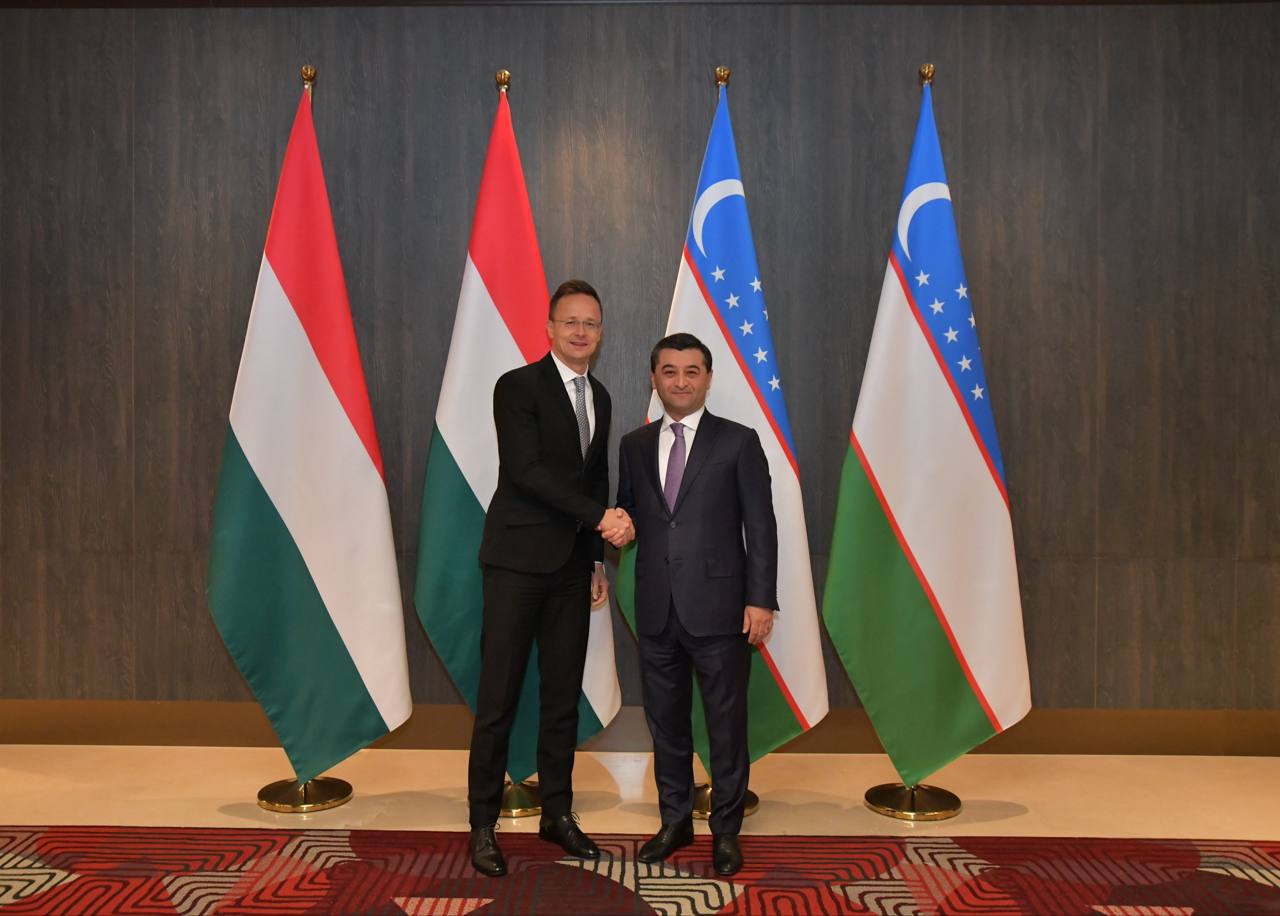 Главы МИД Узбекистана и Венгрии провели встречу Бахтиёр Саидов и Петер Сийярто обсудили устойчивое развитие узбекско венгерского сотрудничества