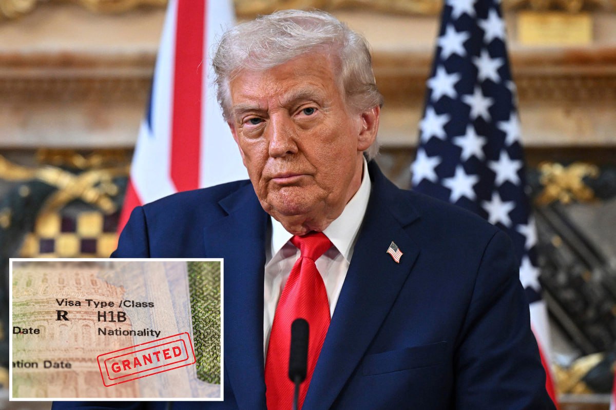 Трамп введет сбор в размере 100 000 за визы H 1B CBS News Сегодня Дональд Трамп планирует подписать указ который введет новый сбор в размере 100 000 за подачу заявления на визу H 1B предназначенную для найма иностранных рабочих Данная мера направлена на ограничение использования программы H 1B которая по мнению критиков подрывает интересы американских работников поскольку позволяет компаниям нанимать иностранных соискателей согласных работать за более низкую зарплату На данный момент визы H 1B стоят 1 700 4 500 Кроме того Трамп планирует поручить министру труда разработать правила которые позволят обновить уровни зарплат для этой программы мигранты бизнес Больше новостей США здесь Подписывайся news about USA