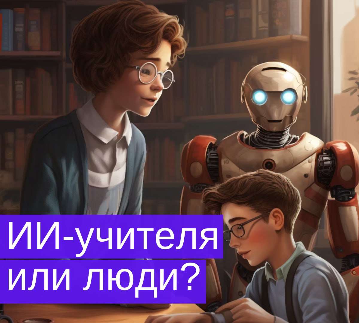 ИИ-преподаватели или живые учителя: первые итоги экспериментов  Эксперименты с искусственным интеллектом в образовании  Сколково, ТюмГУ и др.  выявили ключевую проблему: студенты хуже усваивают материал без эмоционального контакта с преподавателем.    68% студентов отметили, что без учителя «не понимают логику решений.  Алгоритмы не могут заменить дискуссии и анализ текстов.  Главные минусы ИИ-преподавателей:    нет обратной связи — система не распознает эмоции и не мотивирует;   шаблонные объяснения — не адаптируется под нестандартные вопросы.   проблемы с креативными заданиями  эссе, проекты .   Как вы относитесь к ИИ в образовании?    — За, технологии неизбежны   — Против, живой учитель незаменим   — Пока непонятно