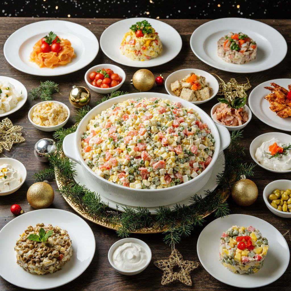 Тазиком оливье можно отравиться но не сразу Срок годности заправленных салатов максимум сутки Об этом стоит помнить нарезая 31 го салаты Чтобы праздники не омрачились пищевым отравлением Роспотребнадзор рекомендует покупать продукты для праздничного стола в магазинах и на официальных рынках обязательно проверять сроки годности не делать заготовки для салатов и готовые блюда заранее и в огромных количествах торты и пирожные хранить только в холодильнике При появлении первых признаков отравлений обращаться за медицинской помощью Еще больше новостей на сайте 450media ru