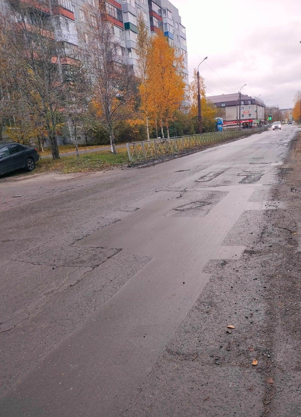 На улицах города продолжается осенний этап ямочного ремонта накануне подрядчик выполнял работы на ул Адмирала Кузнецова В этом сезоне именно в Соломбале был проведен большой объем дорожно ремонтных работ Новый асфальт уложили на ул Советской и пр Никольском В период ремонта ул Адмирала Кузнецова приняла на себя часть транспортной нагрузки чтобы ликвидировать деформации покрытия в рамках осеннего этапа ямочного ремонта сюда была направлена техника Ранее аналогичные работы были проведены на ул Дачной Контракт на 3 7 млн руб департамент транспорта заключил с ООО Лендорстрой Плюс работы будут продолжены