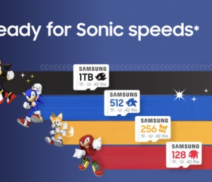 Samsung и SEGA выпустили карты microSD на 128, 256, 512 ГБ и 1 ТБ в стилистике Sonic the Hedgehog  Samsung в коллаборации с SEGA пополнила свой ассортимент карт microSD новой линейкой, вдохновленной культовой серией Sonic the Hedgehog. Речь идет о карточках линейки Sonic the Hedgehog PRO Plus, на корпусах которых изображены герои франшизы.  Читать далее