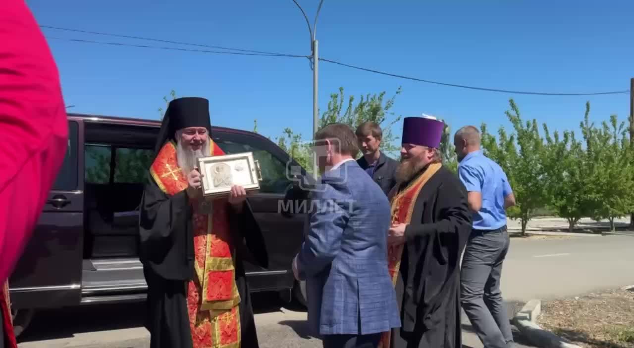 В храм Архистратига Михаила переданы мощи святого Георгия Победоносца