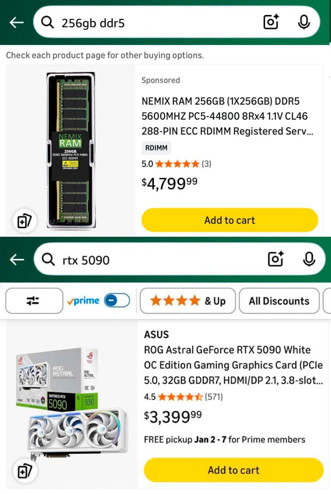 Цены на видеокарты могут резко взлететь в начале 2026 года Инсайдеры говорят что у AMD и NVIDIA заканчиваются старые контракты на поставки памяти а новые будут с более дорогими DRAM и GDDR investingcorp