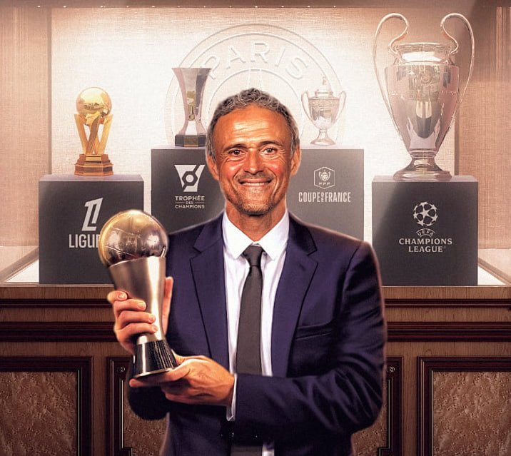 Луис Энрике лучший тренер года по версии ФИФА Испанец оформил квадрупл вместе с ПСЖ