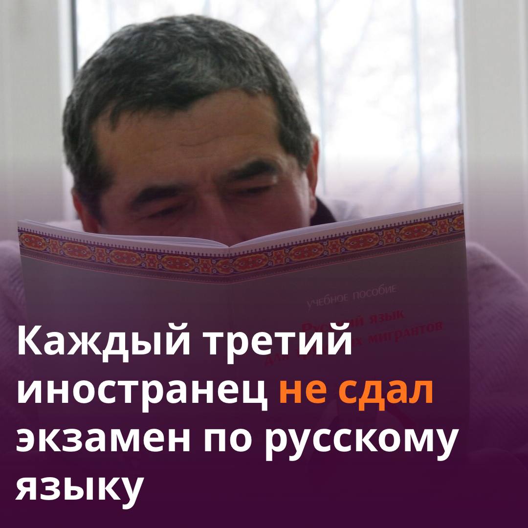 Более 35 мигрантов не сдали экзамены на получение российского патента с первой попытки сообщили в Минобрнауки РФ Иностранцы в четвертом квартале 2025 года прошли тестирование по русскому языку как иностранному истории России и основам законодательства РФ Согласно мониторингу сдавали экзамены 201 6 тыс человек из них написали 87 9 говорится в сообщении При этом экзамен для разрешения на временное проживание сдали 70 6 из 1 2 тыс написавших человек на уровень ВНЖ более 11 тыс человек из них защитились 82 3 Тестирование прошло в 203 пунктах на территории России Таджикистана и Узбекистана В их числе 88 университетов РФ Читать SputnikТj в MAX