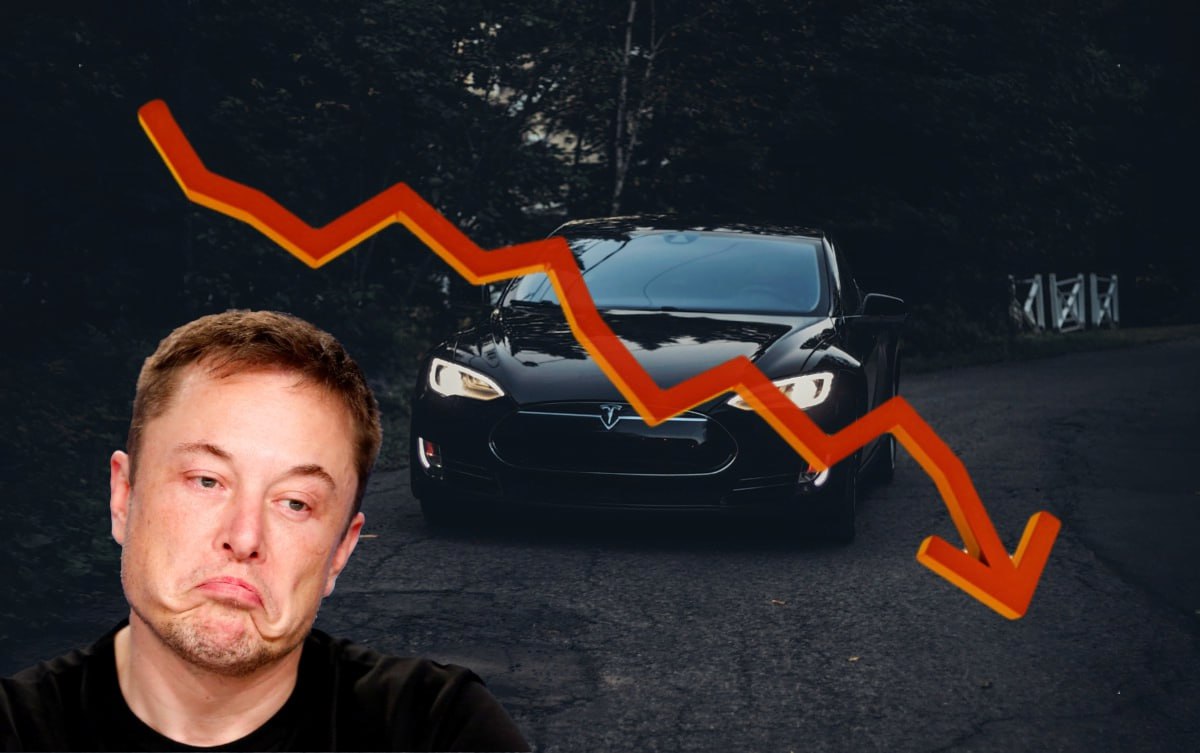 ПРОДАЖИ TESLA В ЕВРОПЕ УПАЛИ НА 45%. Рыночная капитализация Tesla упала ниже 1 трлн долларов США.   Согласно данным Европейской ассоциации автопроизводителей, продажи Tesla Motors в Европе в прошлом месяце упали на 45%, в то время как продажи электромобилей во всей отрасли за тот же период выросли на 37%.    Ранее: Экспорт автомобилей из Китая РЕЗКО ВЫРОС   Bloomberg