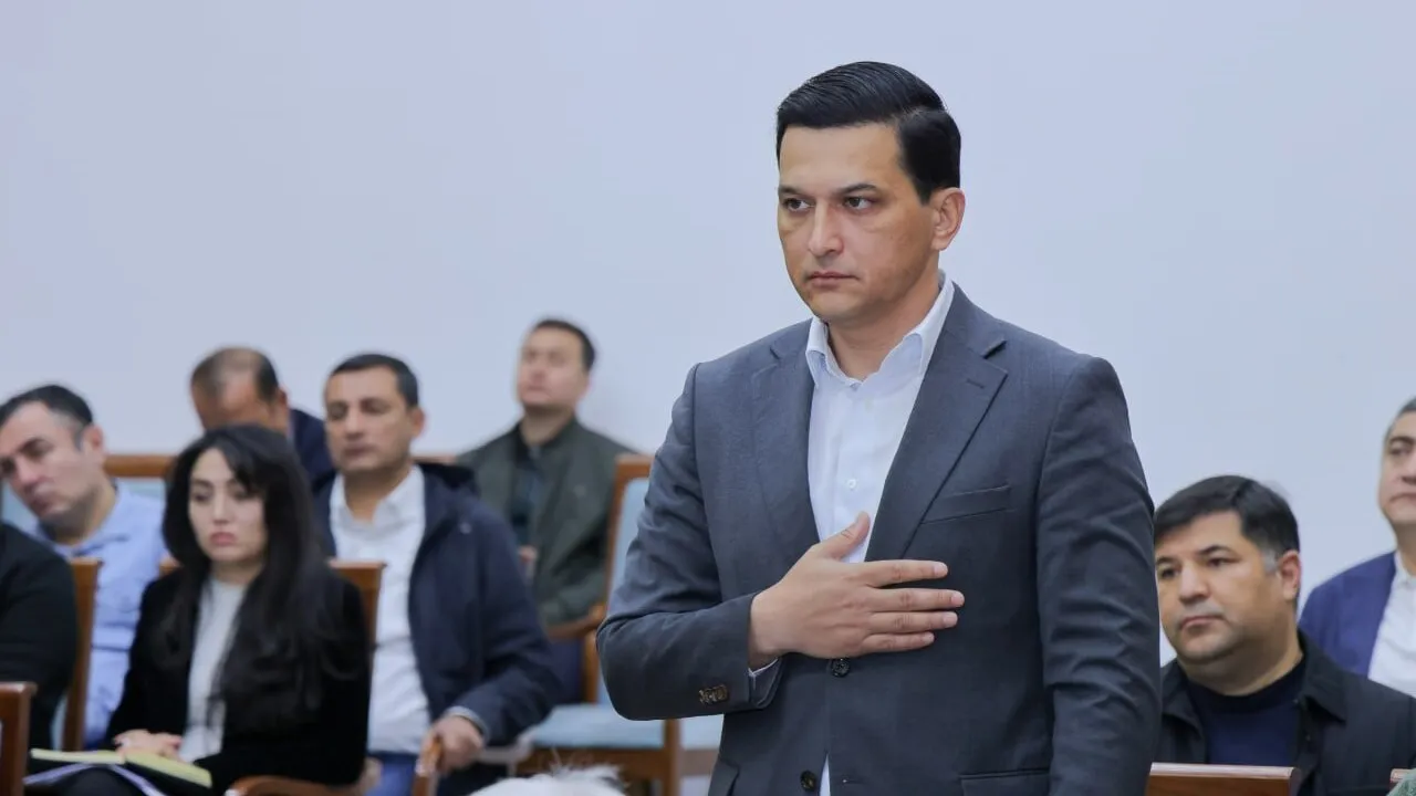 Обиджон Муминов назначен заместителем хокима Ташкента Новый заместитель возглавил Главное управление жилищно коммунального хозяйства   uznews uz ru news 109027 uznews