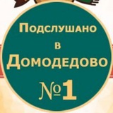 Аватар Телеграм канала: Подслушано Домодедово