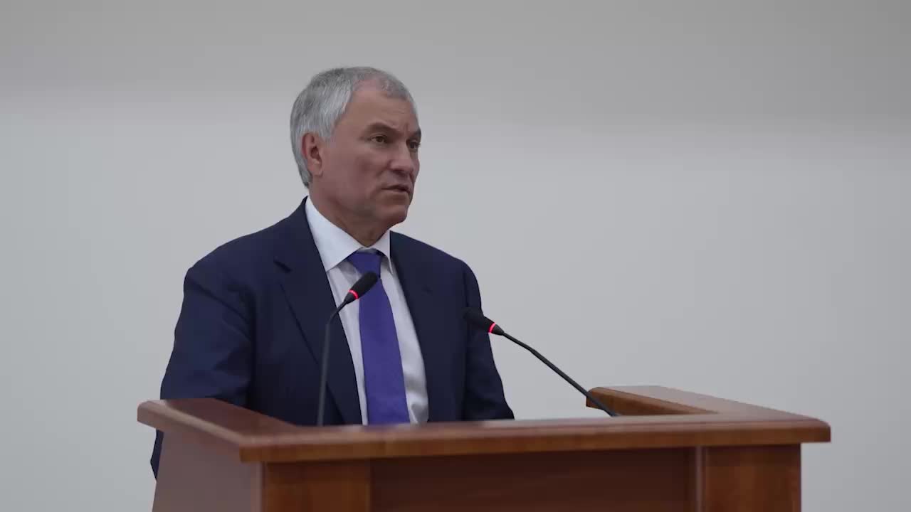 Вячеслав Володин предложил участникам СВО преподавать в школах
