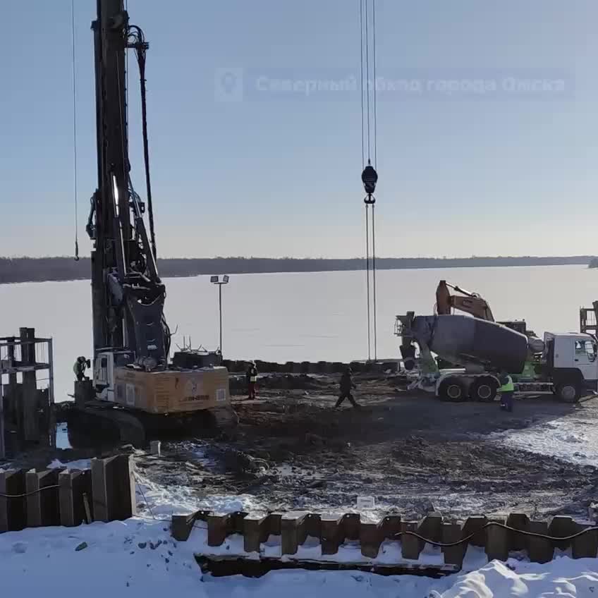 Строительство Северного обхода Омска идет с опережением графика