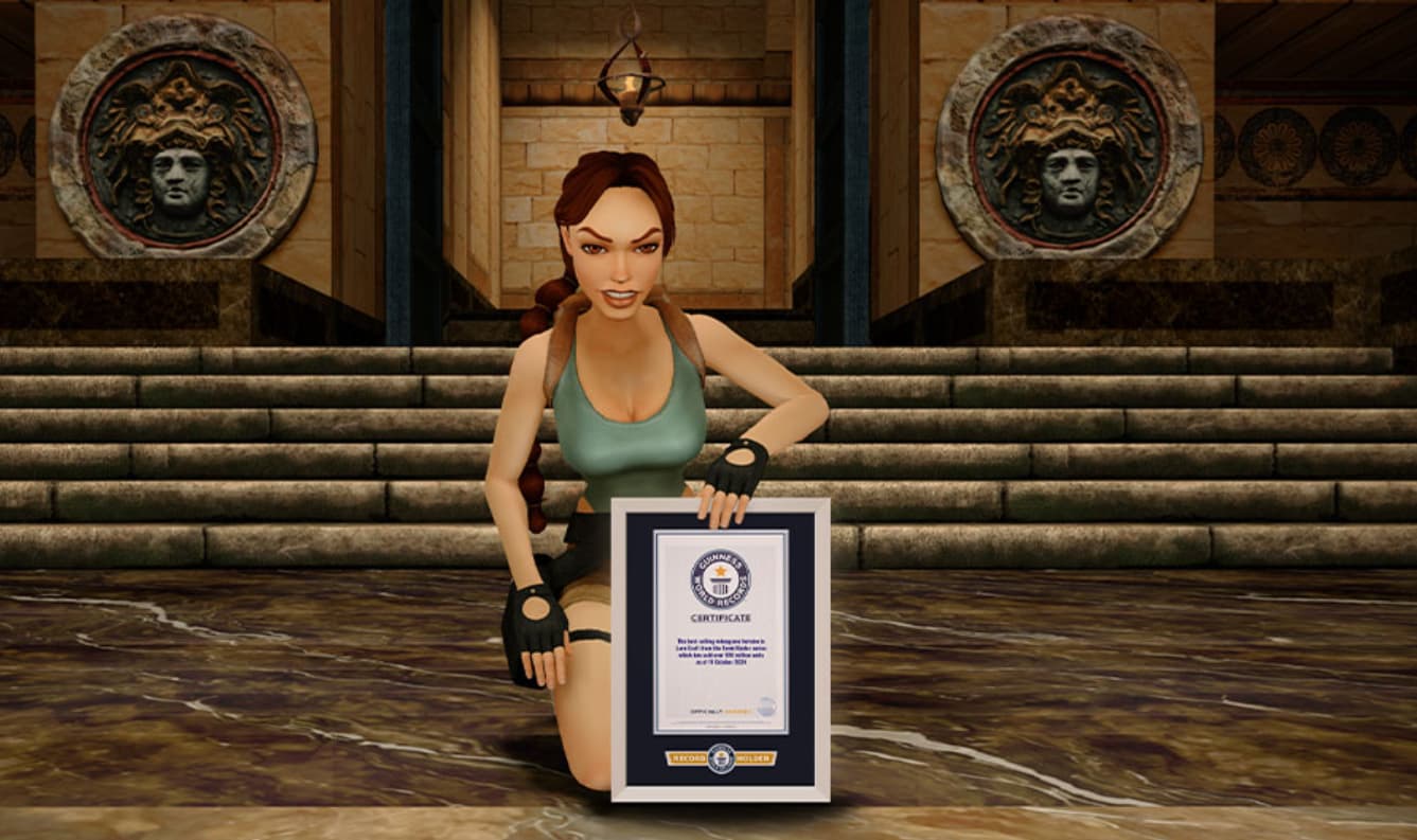 Лара Крофт из Tomb Raider попала в Книгу рекордов Гиннеса установив сразу два новых мировых рекорда Знаменитая героиня привлекает игроков на протяжении многих лет