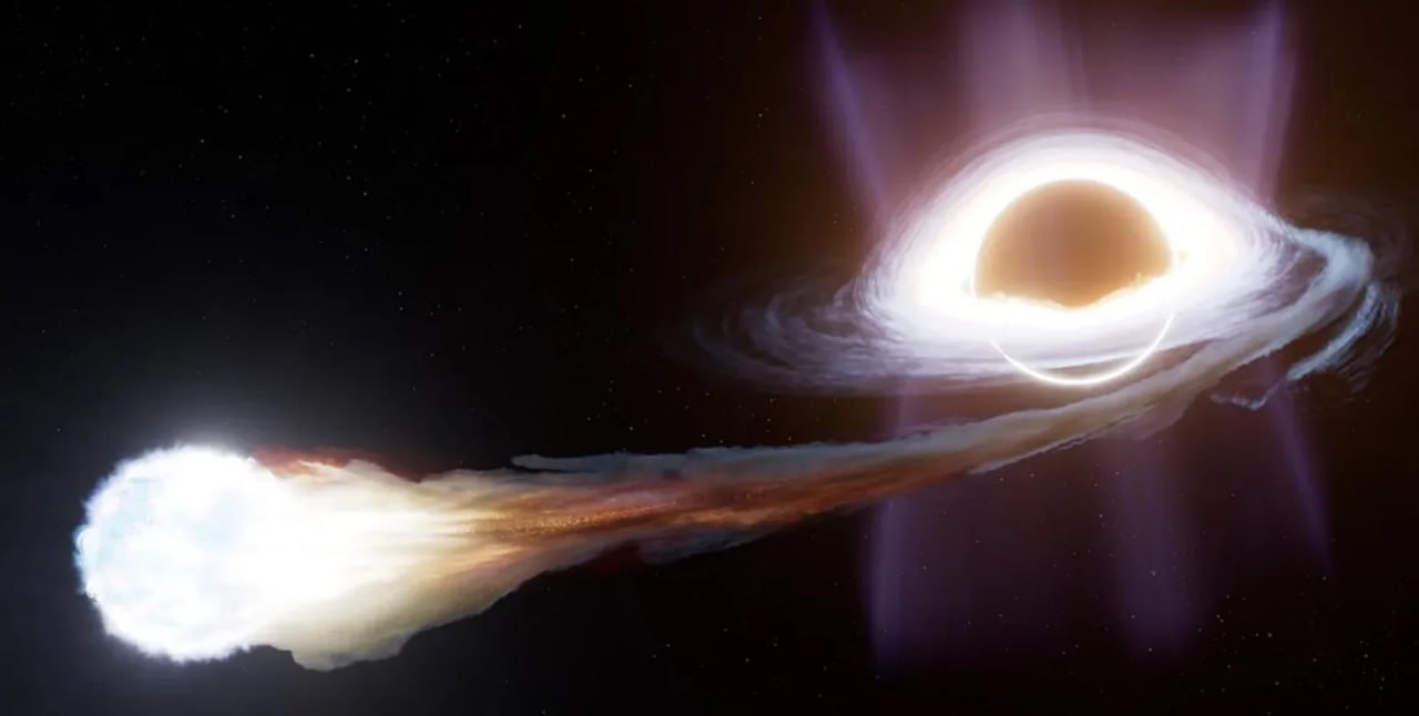 Неуловимое явление впервые обнаружены вихри пространства времени предсказанные Эйнштейном Астрономы обнаружили эффект Лензе Тирринга вокруг черной дыры которая уничтожила звезду Это подтверждает одно из важных предсказаний общей теории относительности Эйнштейна Подробнее читайте в нашей рубрике Фокус Наука