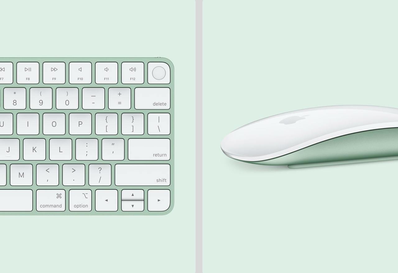 Apple представила Magic Keyboard, Magic Mouse и Magic Trackpad с USB-C  В предыдущих версиях использовался Lightning для зарядки.  Это единственное изменение в аксессуарах.  В комплекте с iMac поставляются Magic Mouse и Magic Keyboard. Magic Trackpad доступен в качестве опции при покупке.     #новости