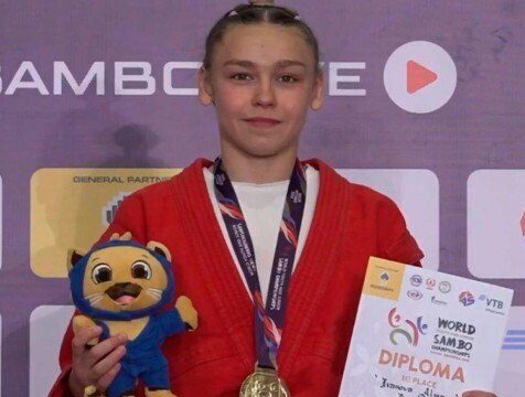 Калужские самбистки взяли золото и серебро первого дня первенства мира 3 октября в Богоре стартовал главный юношеский турнир года по самбо В составе сборной России участвуют воспитанники спортшколы олимпийского резерва Юность которые уже успели отличиться Алина Иванова победительница первенства мира в весовой категории 50 кг Владислава Керимова заняла второе место в категории 65 кг сообщили в минспорта региона http gtrk kaluga ru news sport news 57925