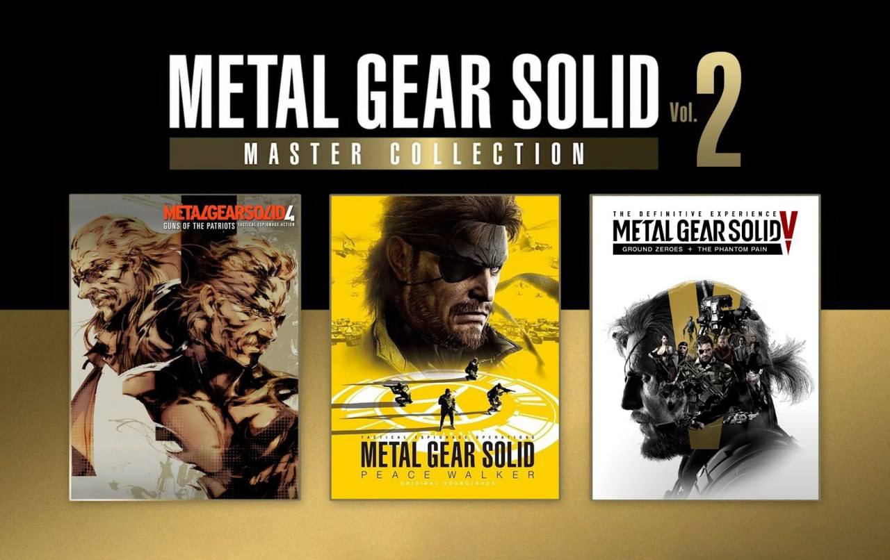 Официально Konami активно работает над Metal Gear Solid Master Collection Vol 2 Продюсер Нориаки Окамура заявил что разработка сборника идёт по плану а итог приятно удивит игроков Разработчики хотят исключить все технические проблемы из за которых первая часть коллекции подверглась массовой критике игроков Главной трудностью стал тот факт что для Metal Gear Solid Master Collection Vol 2 нет готовых HD переизданий как это было в первом сборнике что значительно усложняет работу Состав издания пока точно неизвестен но ожидается что туда войдут Metal Gear Solid 4 Peace Walker Ground Zeroes и The Phantom Pain