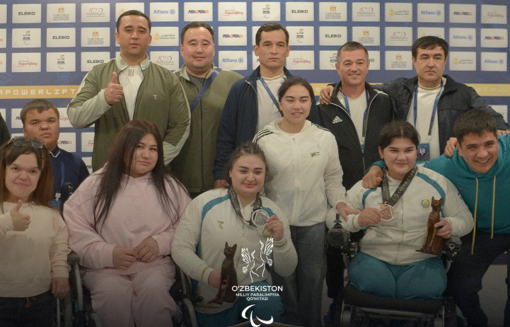 Узбекские парапауэрлифтеры завоевали девять медалей на ЧМ   repost uz sport svoi luchshie rezultati zafiksirovali Подписывайтесь на Repost