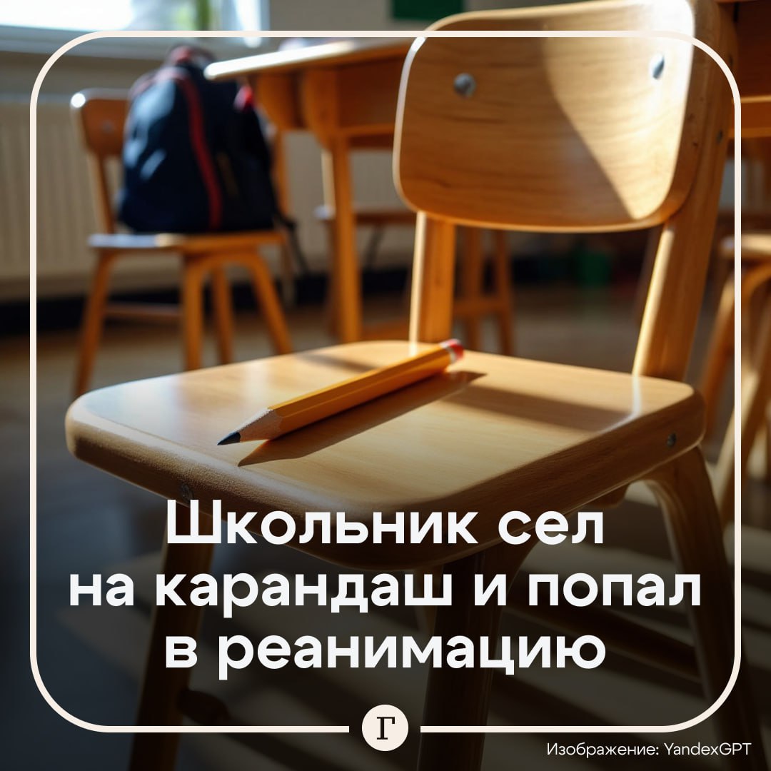 Третьеклассник сел на карандаш и попал в реанимацию Шутка сверстника довела школьника из Санкт Петербурга до больницы Когда 11 летний мальчик встал по просьбе учительницы его сосед по парте подставил на стул карандаш Ученик ни о чем не догадываясь сел обратно и приземлился прямо на острый предмет Мальчика увезли с урока в больницу у него диагностировали перфорацию прямой кишки и перитонит Ребенок сейчас в реанимации в тяжелом состоянии Читайте Газету Ru в MAX
