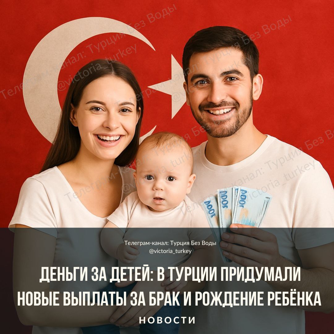 Деньги за детей в Турции придумали новые выплаты за брак и рождение ребёнка новоститурции Согласно новому протоколу с ассоциацией MUSİAD Ассоциация независимых промышленников и предпринимателей Турции работники получат три минимальные зарплаты за свадьбу две минимальные зарплаты за рождение ребёнка Звучит щедро к проекту уже подключилось более тысячи компаний и он охватит сотни тысяч работников Но не возникает ли вопрос можно ли купить желание заводить детей разовой выплатой Молодые семьи сталкиваются не только с расходами на свадьбу или первые месяцы после рождения ребёнка Куда острее стоят проблемы с жильём детскими садами образованием и постоянным ростом цен Получается что власти делают ставку на быстрый эффект стимулировать рождаемость бонусами Но решит ли это системные трудности семей