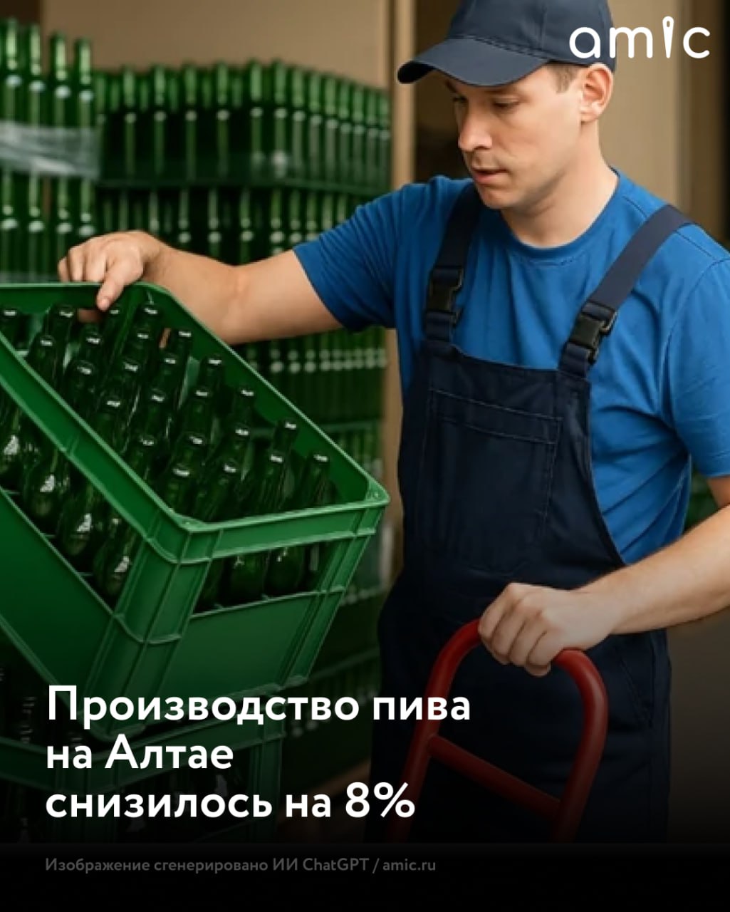 В Алтайском крае за 11 месяцев 2025 года производство пива уменьшилось на 8 Основными причинами эксперты называют формальные изменения статистики перестали учитывать пивное сусло маркировку продукции и заметное снижение спроса Ранее в АКЗС сообщили что в Алтайском крае на 4 снизилось употребление алкоголя и на 27 уменьшились поставки алкогольной продукции в розничную сеть Подписаться на amic ru   Мы в Max