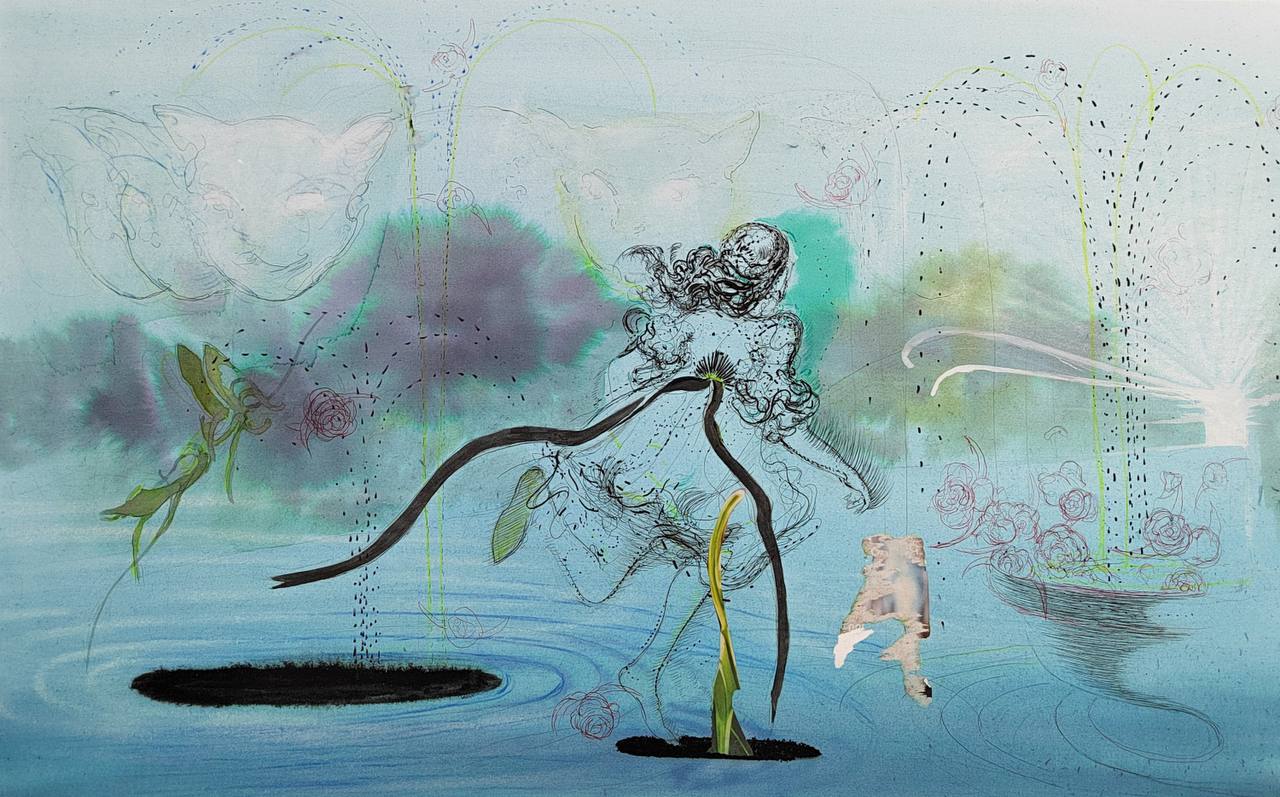 Марафон ярмарок продолжается 13 14 декабря в Лахта Центре в Петербурге пройдет Зимний маркет 1703 где более 20 петербургских галерей и пространств представят работы молодых и признанных авторов в разных медиумах от живописи и фотографии до объектов и digital art Среди участников любимые нами галереи Marina Gisich Anna Nova MYTH DiDi Jessica и другие Также в Планетарии Лахта Центра пройдут мероприятия лектория подготовленные совместно со школой masters Программа и билеты на сайте На фото работа Escape Виктории Бодровой DiDi Gallery