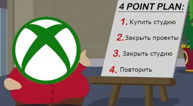 Быстроновости   Вчера был один из худших дней в истории Xbox. Студию The Initiative, которая разрабатывала Perfect Dark, закрыли. По слухам, несмотря на отличный трейлер, разработка стояла на месте уже как год. Перезапуск известной серии, как вы поняли, отменили. Также увольнение прошли в студиях King  Candy Crash , Turn 10  Forza Motorsport , Blizzard, Compulsion Games  South of Midnight , Rare  Sea of Thieves , откуда вовсе ушли два основных кадра, отвечавшие за айдентику проектов, Zenimax Online Studios  The Elder Scrolls Online  и Undead Labs  State of Decay . Список отменённых тайтлов пополнился Everwild от Rare, научно-фантастическая MMORPG от Zenimax. Плюсом Xbox больше не является издателем OD от Хидео Кодзимы, что очень опрометчиво. Фил, вставай, ты...   Нил Дракманн не будет работать над третьим сезоном сериала The Last of Us — об этом он сообщил лично. Теперь всё своё рабочее время геймдизайер посвятит Intergalactic. В свою очередь экранизация TLOU немного сменит вектор, поменяет главного героя на Кейтлин Дивер  Эбби , а за сюжет возьмётся Крейг Мейзин, а это значит, что мы может быть получим наконец нормальную историю.   Появились слухи, будто Фил Спенсер вскоре покинет свой пост — это не правда, о чём заявил глава коммуникации Xbox. По крайней мере в рамках этого консольного поколения.