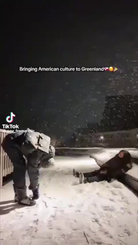 Гренландцы запускают TikTok-флешмоб против Трампа