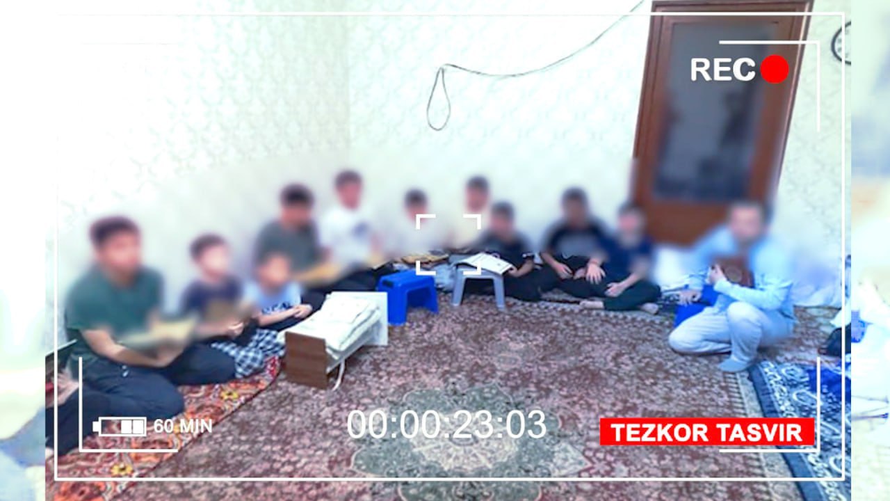 В Ташобласти раскрыли подпольную школу для религиозного обучения детей житель Зангиатинского района и его тетя незаконно обучали 15 детей применяли к ним физическое насилие и получали от их родителей до 300 долларов в месяц