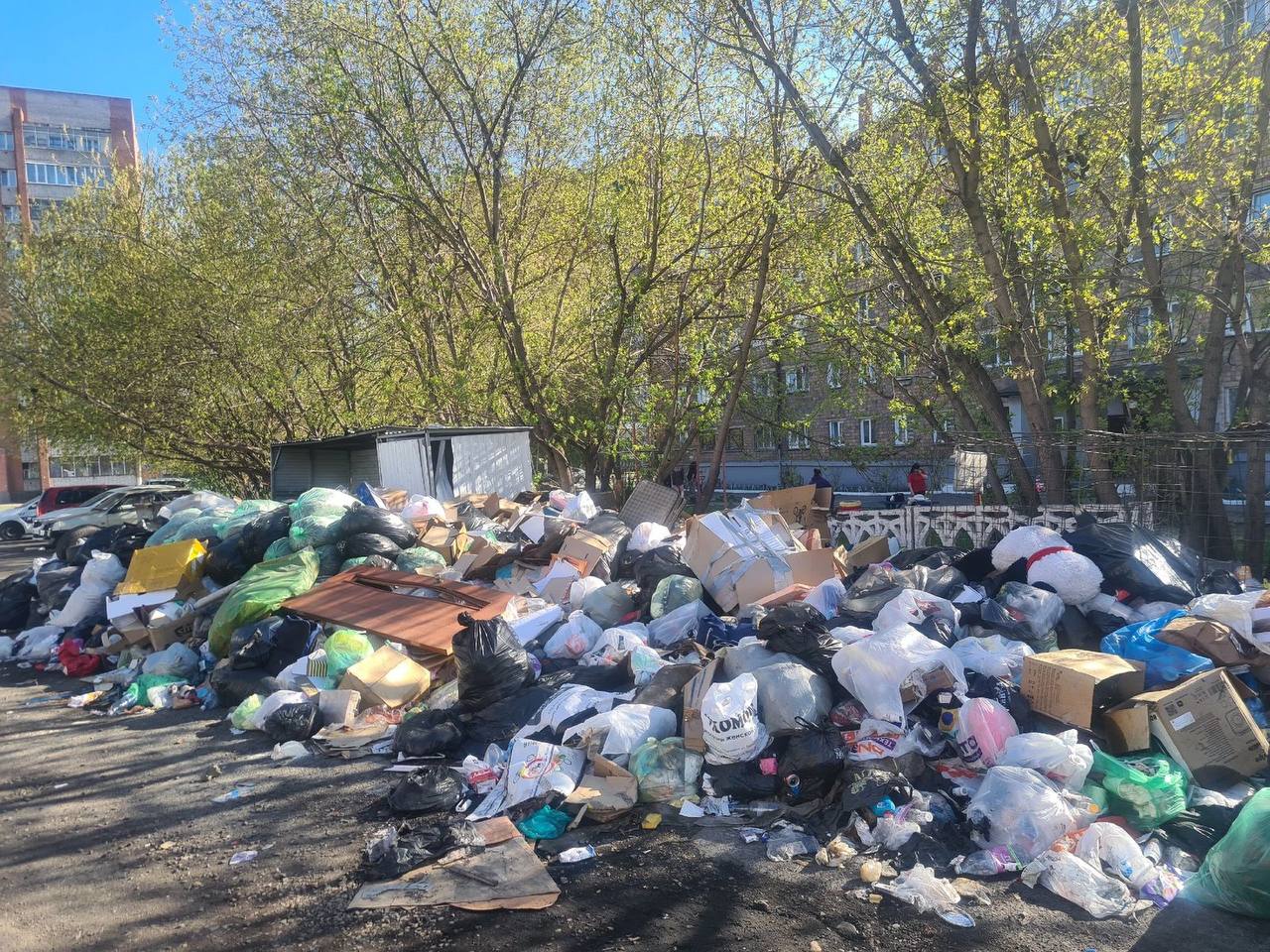 В Красноярске бардак на мусорных контейнерных площадках – в последнее время мои соцсети просто завалены жалобами на растущие свалки. Вопрос с мусором просят помочь решить жители Ломоносова 94, к.2: «У нас абсолютно перестали вывозить мусор. Крысы заполонили всё в округе, а это полнейшая антисанитария. Вонь неимоверная стоит. Можете ли, пожалуйста, как-то посодействовать нашей проблеме?» Переполненные мусором контейнеры между домами №51а, 49а и 49 на Воронова ночью кто-то просто поджёг. Жители домов, измучившись от зловония, говорят, что на их письма, звонки и жалобы никто не реагирует, а возникший пожар ликвидировали только благодаря бдительности жильцов. «Мусор не вывозят 3 недели, от крыс уже всё шевелится». Жильцы одного из домов на улице Фестивальной пишут, что обращались во все инстанции, но там лишь перекладывают ответственность друг на друга. Тем временем свалка растёт. На правобережье не вывозят мусор во дворах рядом с домами на Северном проезде 11 и 13.: «Идёшь мимо, а там уже из школы рядом дети играют, что-то тащат с мусорки. Сколько это может продолжаться?» Сегодня в городе с вывозом мусора творится беспредел. Мусорная реформа привела к тому, что никто ни за что не отвечает, а люди платят и мучаются. За вывоз мусора отвечает регоператор, а за чистоту и порядок на контейнерной площадке – управляющие компании, которые свою работу не выполняют. Готовлю запросы в прокуратуру.