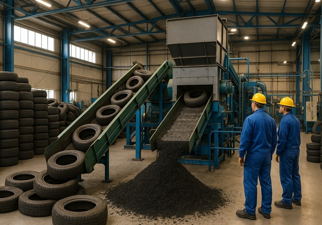 Предприятие по глубокой переработке автошин откроют в Хабаровском крае Современный высокотехнологичный комплекс запустит на площадке Ракитное компания Ресурс Шин Мощность предприятия составит порядка 10 тысяч тонн исходного сырья в год В рамках проекта планируется создание замкнутой технологической цепочки которая позволит утилизировать до 100 поступающих шин без образования отходов Продукция получаемая путем переработки будет использоваться для производства различных материалов Открытие завода запланировано на конец 2028 года По соглашению с Корпорацией развития Дальнего Востока и Арктики КРДВ инвестор который зайдет на ТОР Хабаровск в статусе резидента вложит в реализацию проекта более 126 млн рублей на первом этапе запланировано создание 13 новых рабочих мест В свою очередь компания сможет получить налоговые льготы административную поддержку возможность льготного предоставления земли и инфраструктуры Минпромторг Хабаровского края