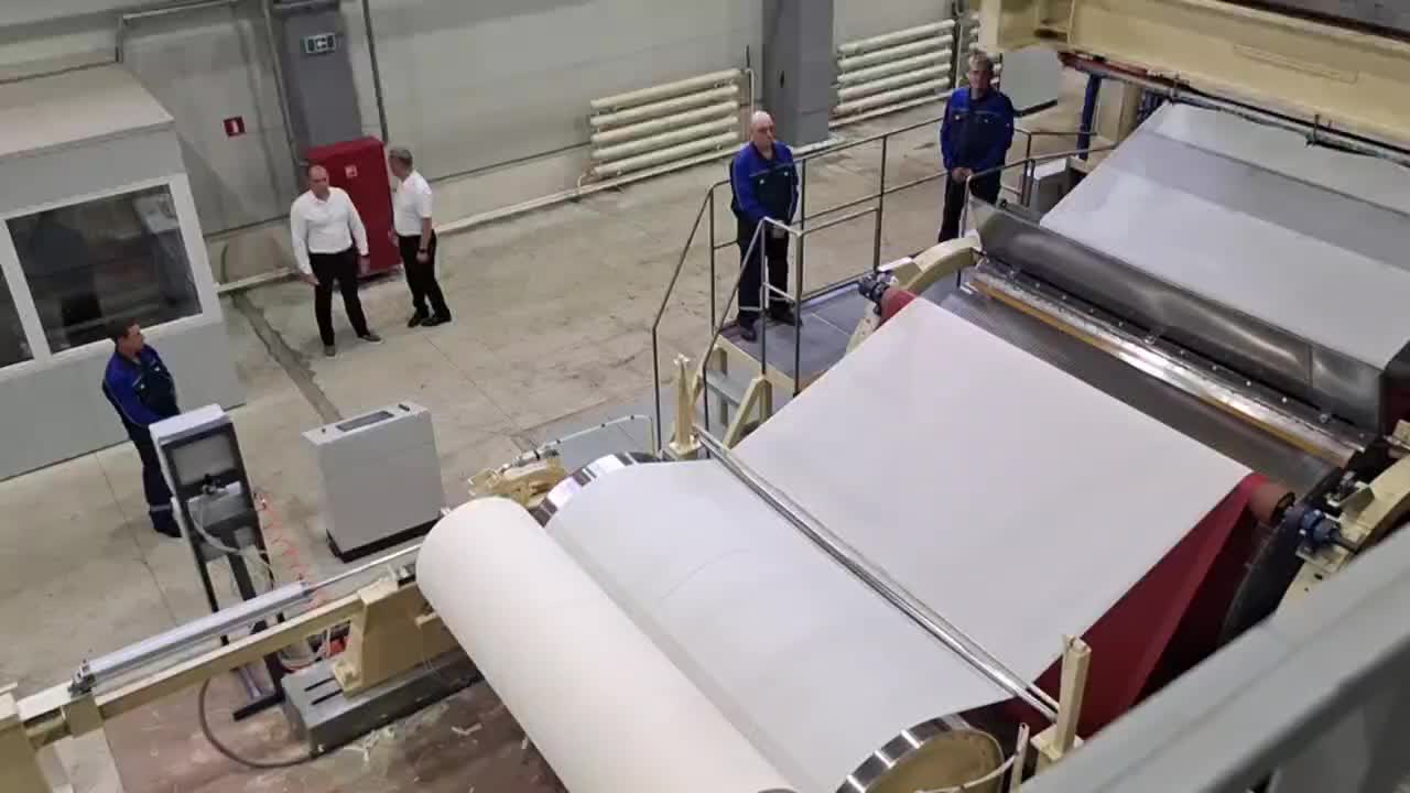 Запуск нового производства на Ульяновском бумажном комбинате и создание зоны таможенного контроля