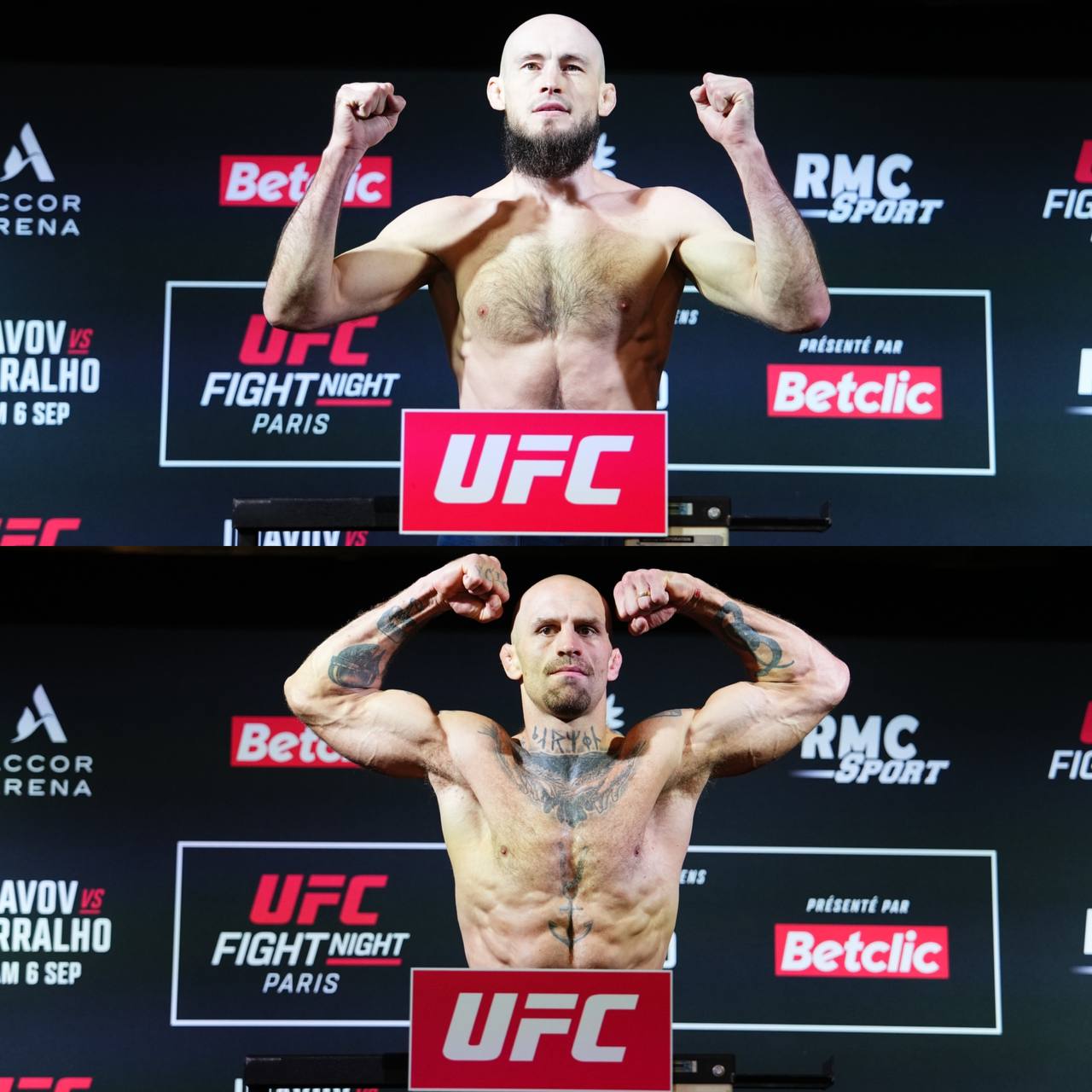 Фахретдинов сделал вес перед UFC Париж Вес Рината 77 11 кг а его соперника Андреаса Густафссона 77 56 кг UFC Eurasia