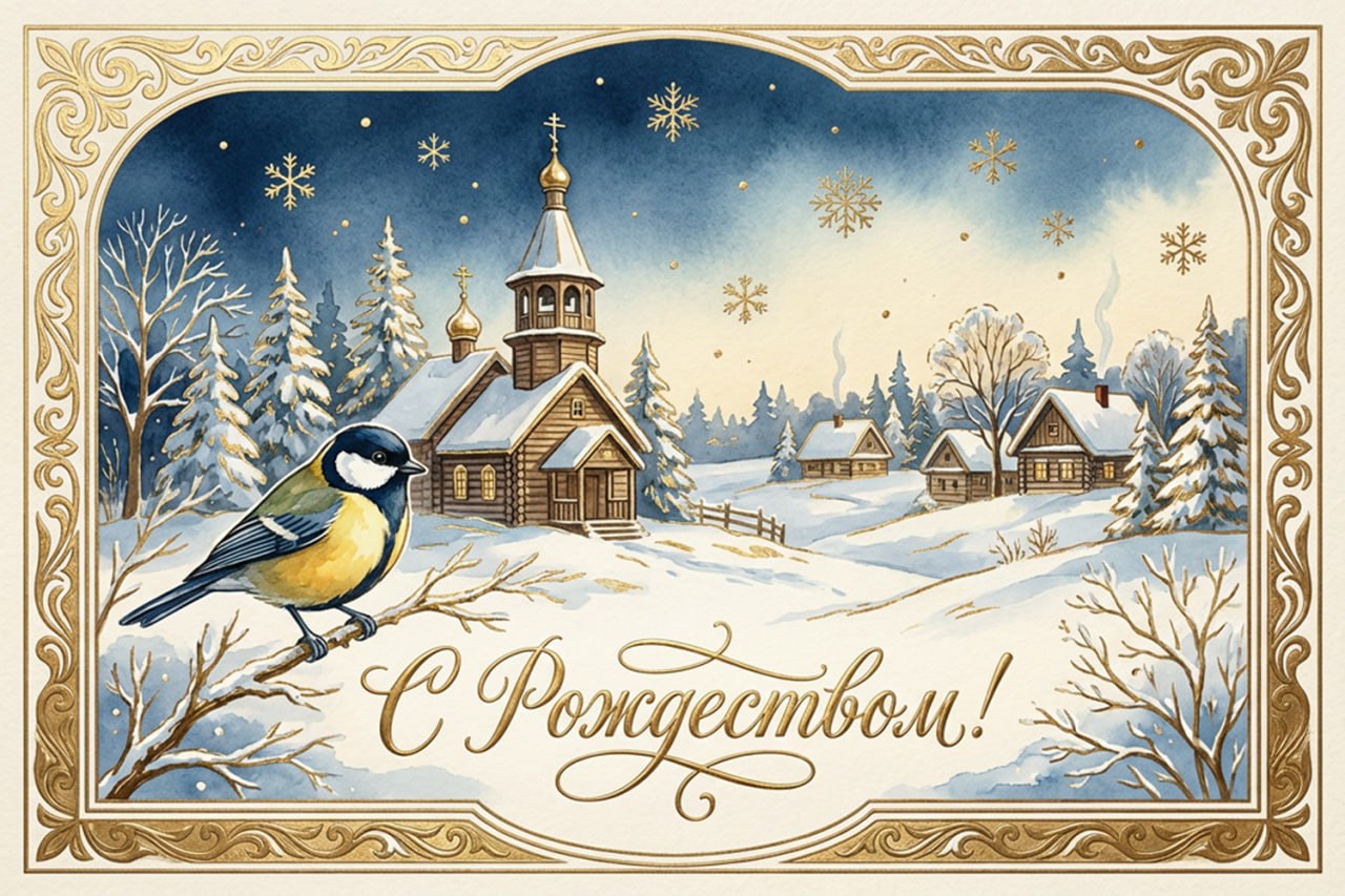 С Рождеством Христовым