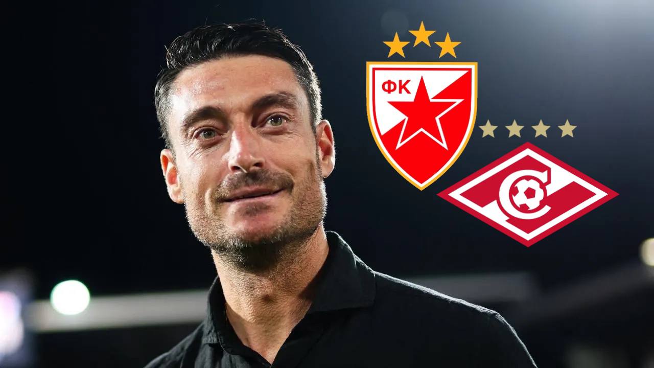 Црвена Звезда может перехватить Риеру у Спартака одни КБ могут опередить других в борьбе за тренера словенского Целе Сербы предлагают 43 летнему испанцу оклад в 1 6 млн в год с учетом бонусов наставника хочет видеть у себя и загребское Динамо Спартак же якобы пришлет своих представителей на матч Целе против Легии который состоится в ближайший четверг по другой версии объектом интереса станет вингер Целе Иосифов но 24 летний россиянин не хочет возвращаться в РПЛ Словенцы в свою очередь хотят сохранить Риеру у себя и готовы предложить ему ту же зарплату что дает Црвена Испанец не намерен давить на СД клуба решение может быть отложено до декабря докладывают Sport Klub Nacional